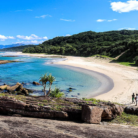 Explore southeast Madagascar including the beautiful beaches of Lokaro, Evatraha and Fort Dauphin
