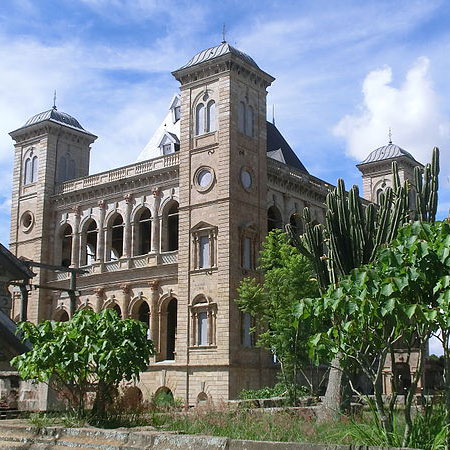 Rova Palace in Antanarivo, Madagascar. Explore the city with Dadamanga Madagascar tours