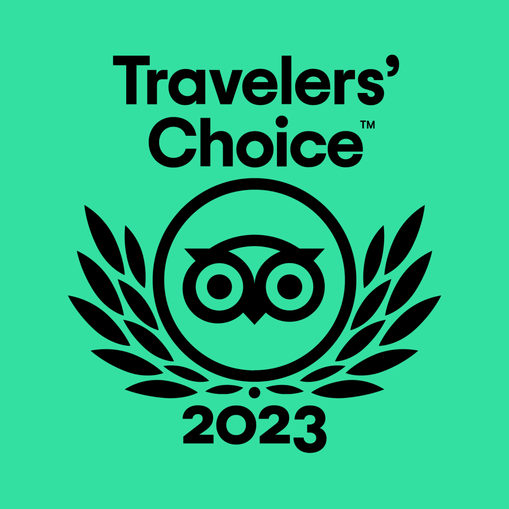 TripAdvisor Traveler's Choice 2023 award