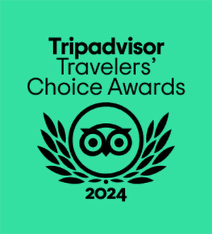 Tripadvisor Travelers' Choice Awards winner 2024 badge