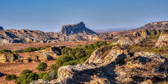 Isalo national park valley