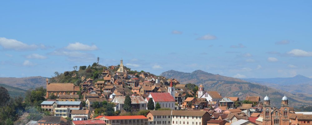 Fianarantsoa city view
